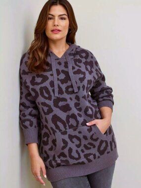 Torrid Pullover Hooded Sweater 5X